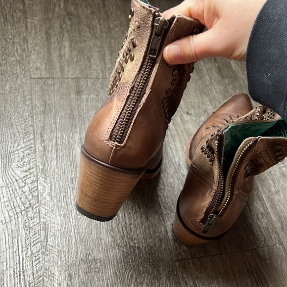 Corral Handcrafted Ankle Booties - Picture 7 of 10
